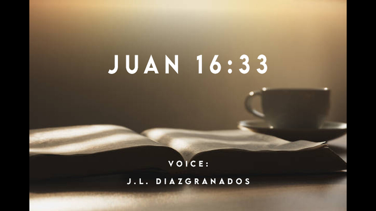 Juan 16:33