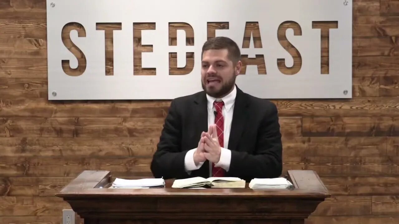 It Is Finished | Pastor Jonathan Shelley | Stedfast Baptist Church