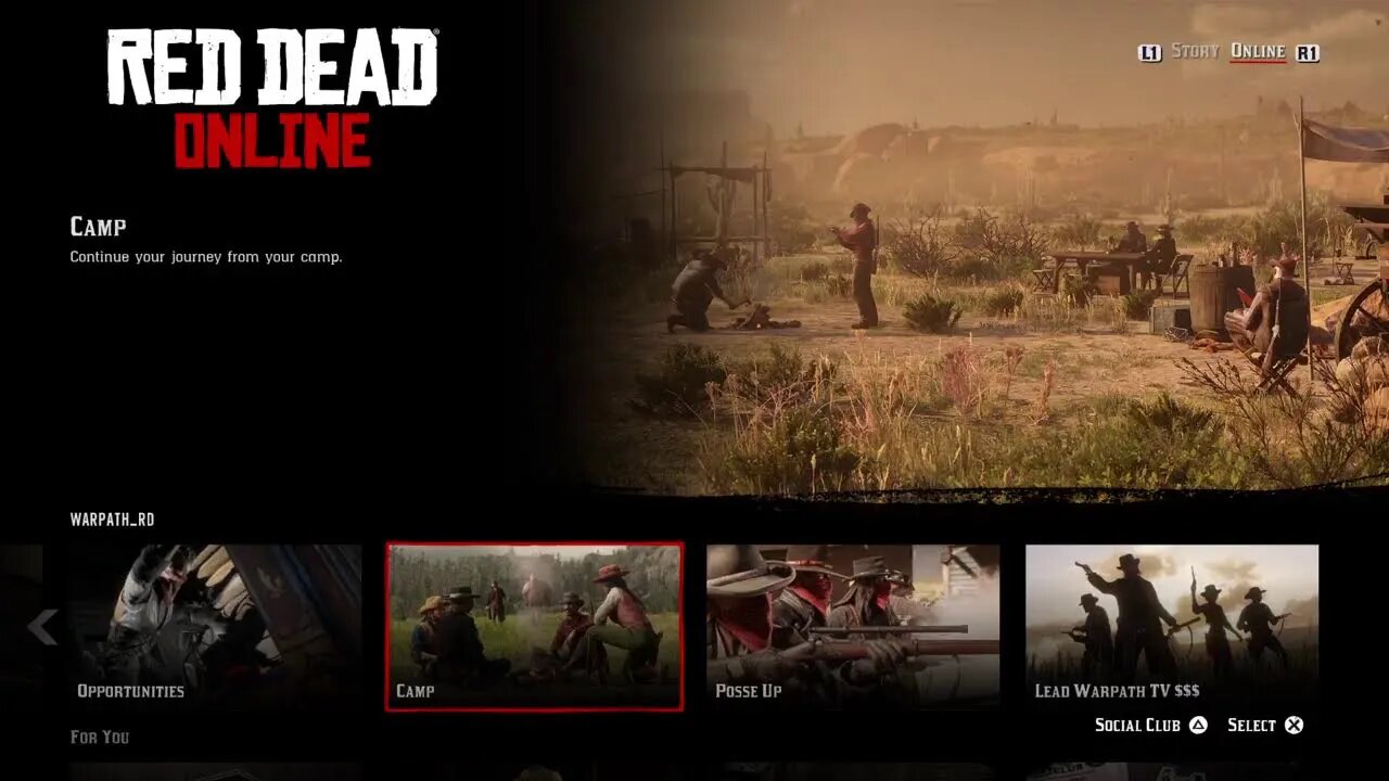 Red Dead Online - The Failed YouTuber Stream #RDR2 #warpathTV #reddeadonline