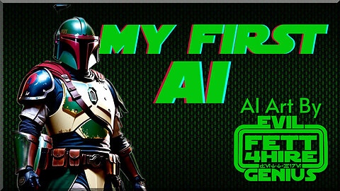 My First AI | AI Art by Fett4Hire