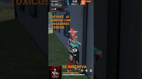 QUANTAS PESSOAS JÁ SOFRERAM XINGAMENTOS DE JOGADORES TÓXICOS NO FREE FIRE?