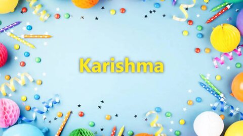 Happy Birthday to Karishma - Birthday Wish From Birthday Bash