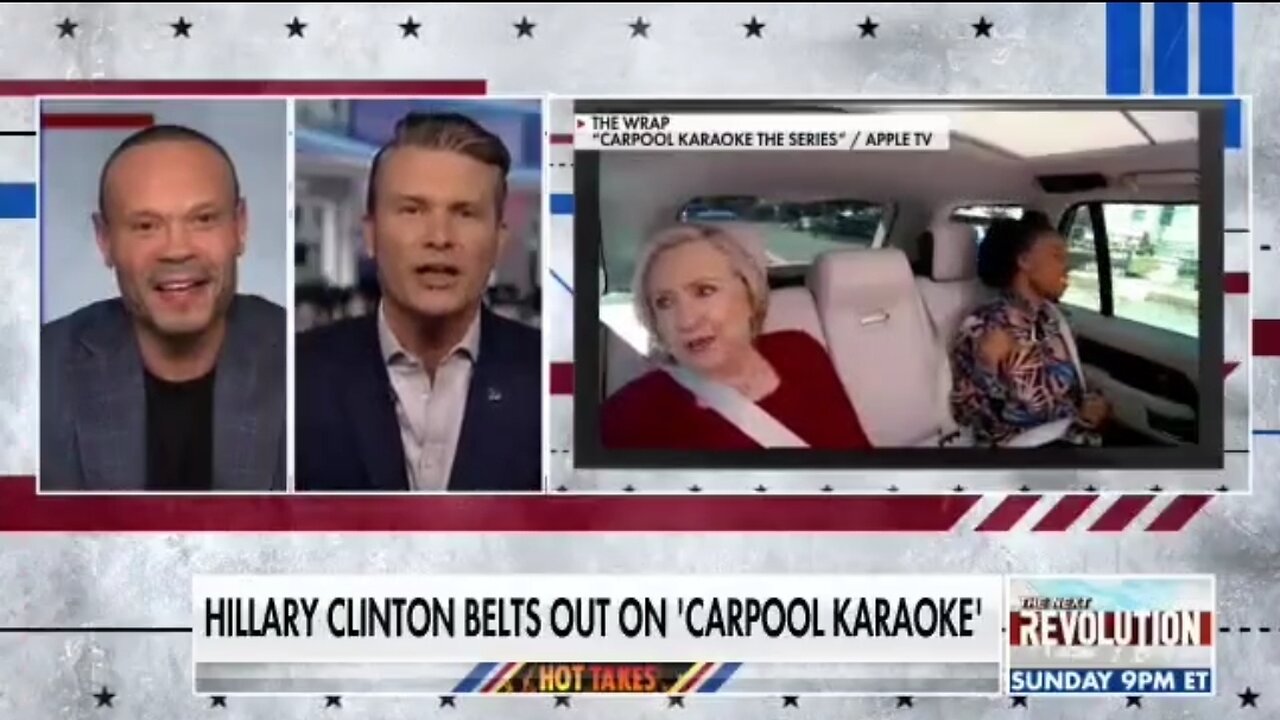 Bongino & Hegseth Break Down Hillary's Singing