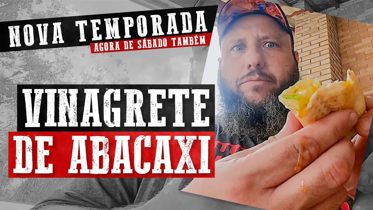 Como fazer vinagrete de abacaxi! | Sábado do Paizão | #barbaecue