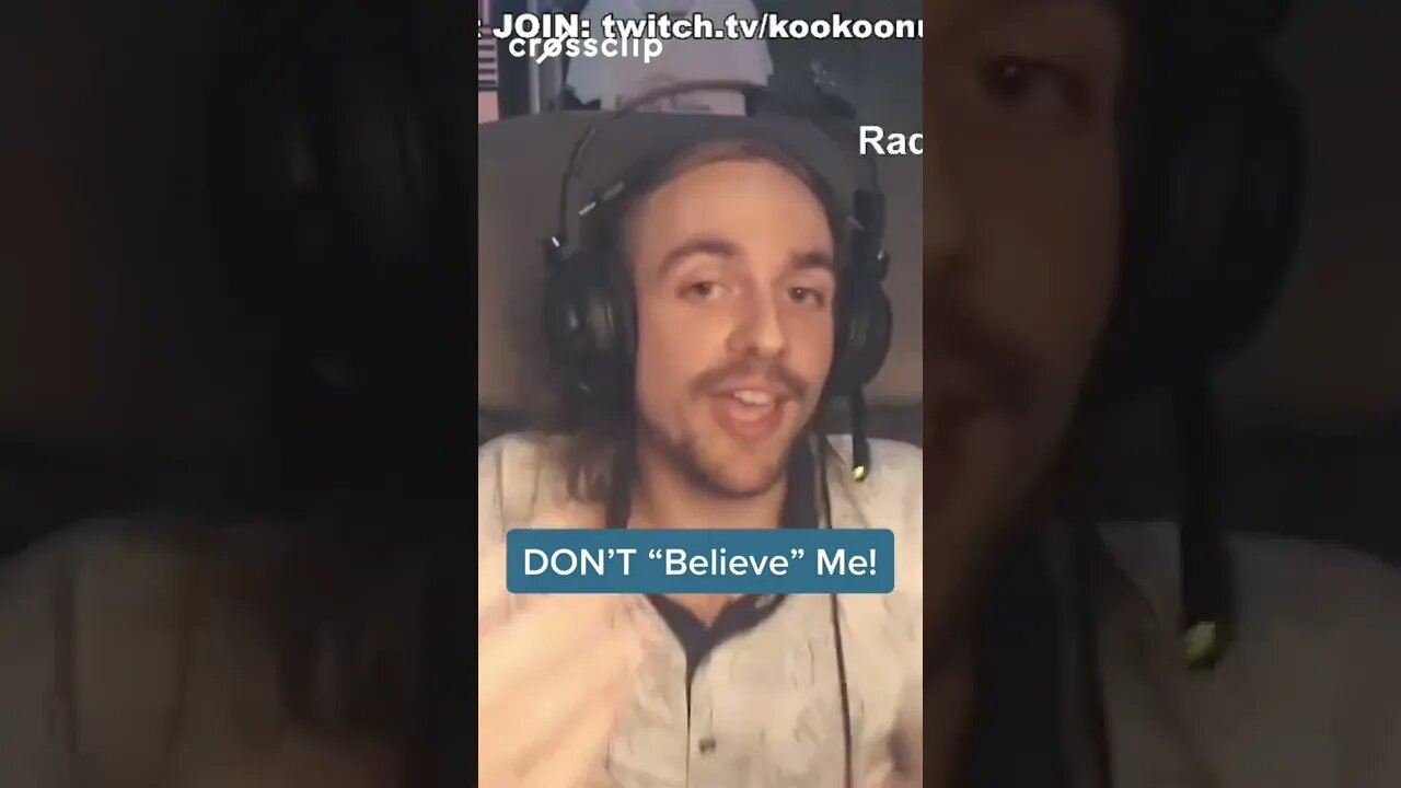 Please, Do NOT "Believe" Me!
