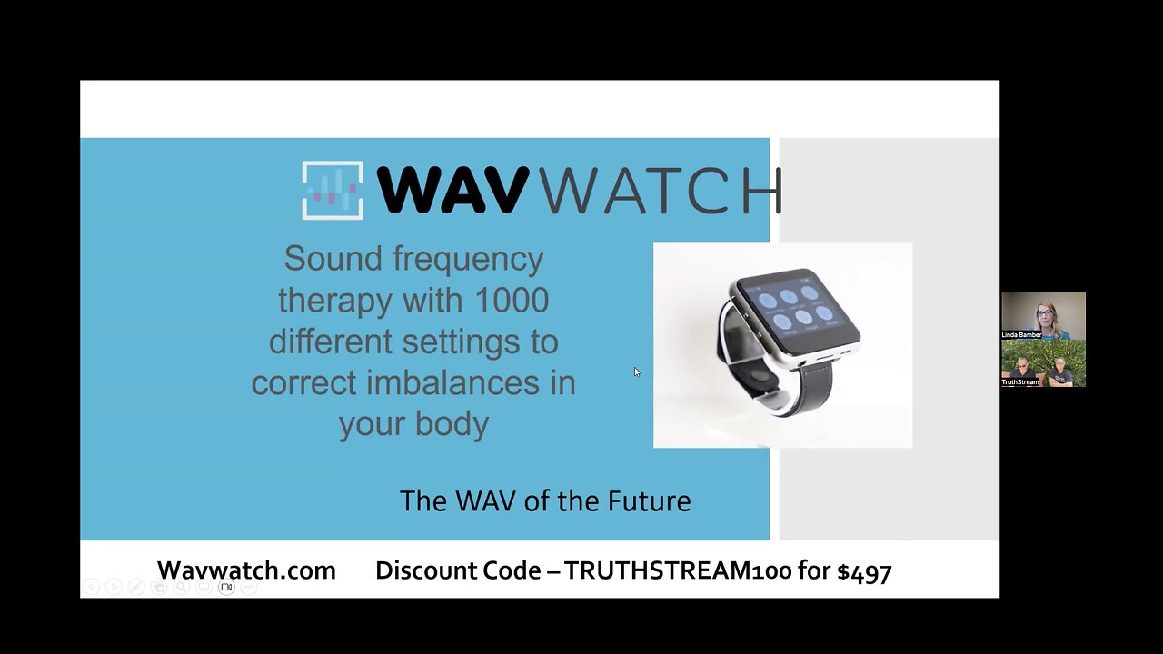 #158 Wavwatch.com with Linda Bamber-Olsen Save $100 Discount Code, Frequency Healing, Pain, Anxiety, productivity, immune support, blood pressure, virus/C19
