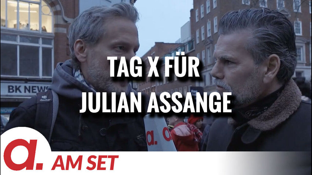 Am Set: Tag X für Julian Assange