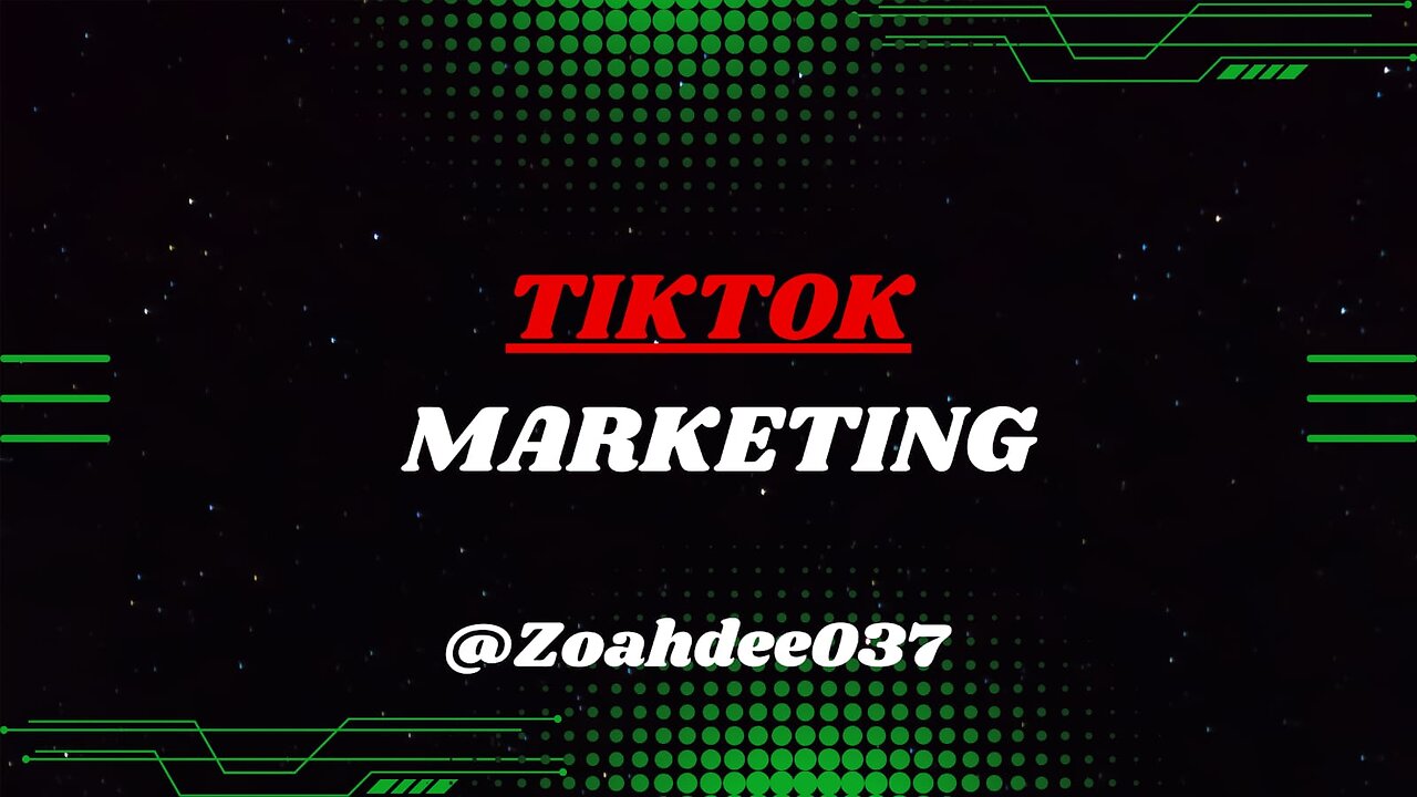 Tiktok Marketing Tips