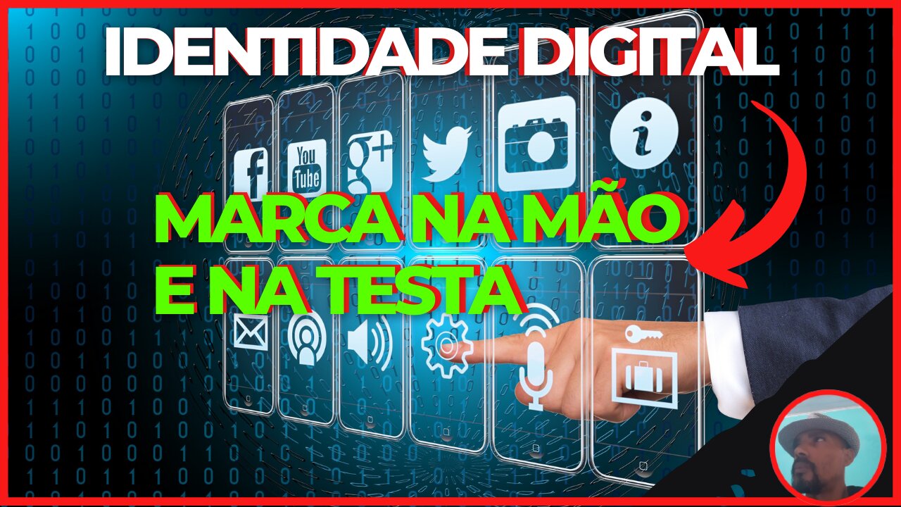 Marca na mão e na testa | Identidade Digital