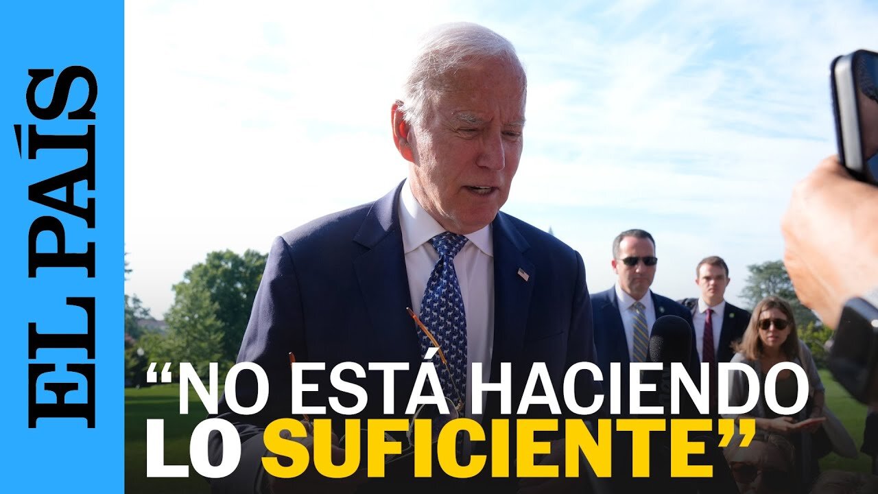 EE UU | Biden dice que Netanyahu no hace lo suficiente para garantizar el acuerdo sobre los rehenes