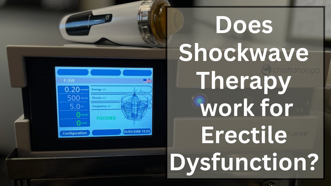 How good is the new Focused Shockwave treatment for Erectile Dysfunction?