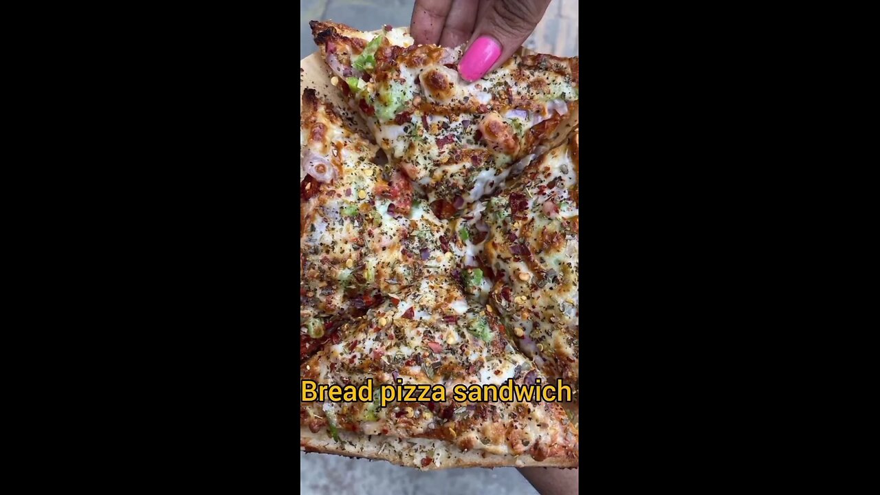 bread pizza recipe