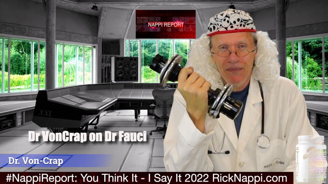 Dr VonCrap on Dr Fauci Satire #NappiReport