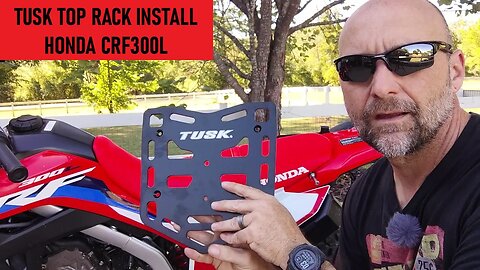 CRF 300L Tusk Top Rack Install