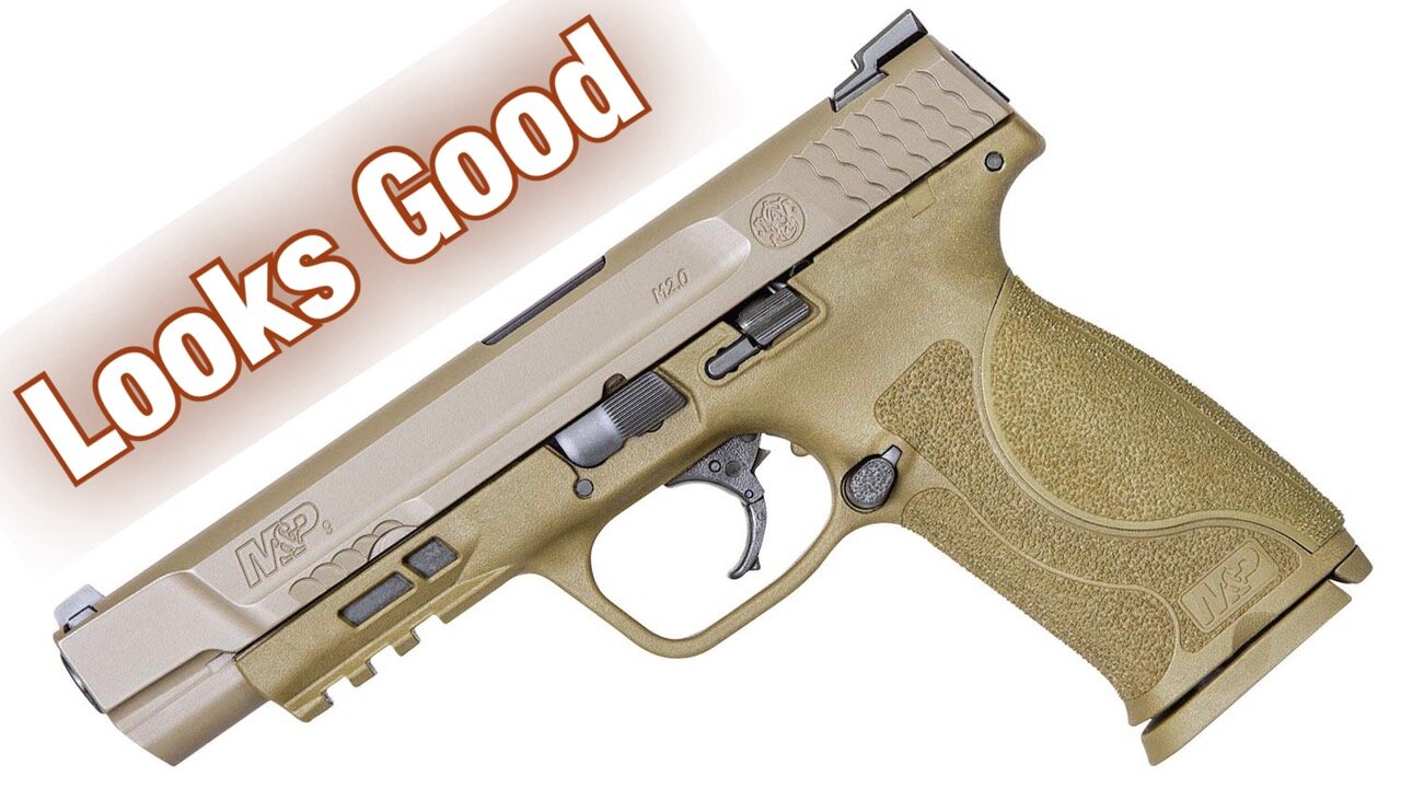 Smith & Wesson M&P 45 M2.0 FDE Truglo TFX Sights Full Size First Shots Review