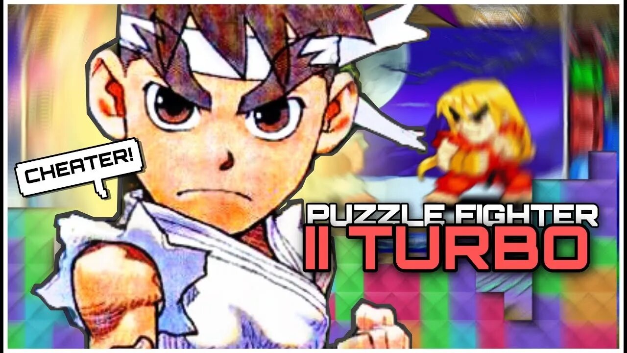 Donovan is Clearly Cheating - Super Puzzle Fighter II Turbo (PS1)