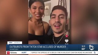 TikTok star outburst in court