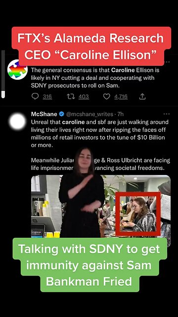 Sam Bankman Fried SOLD OUT by his Ex-girlfriend for Billions