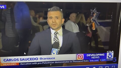 Jewish man dies a pro Israeli Palestinian demonstration ￼