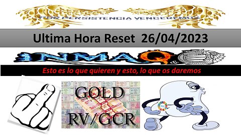 Esto es lo que quieren y esto, lo que os daremos 26/4/2023