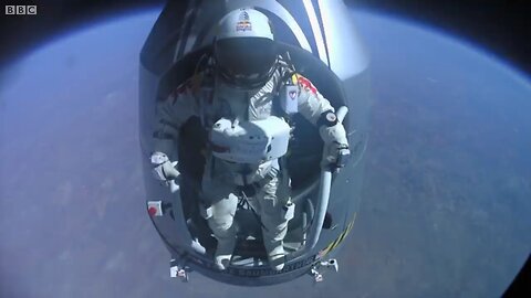 Jumping from Space_Red bull space Dive_SA vibes