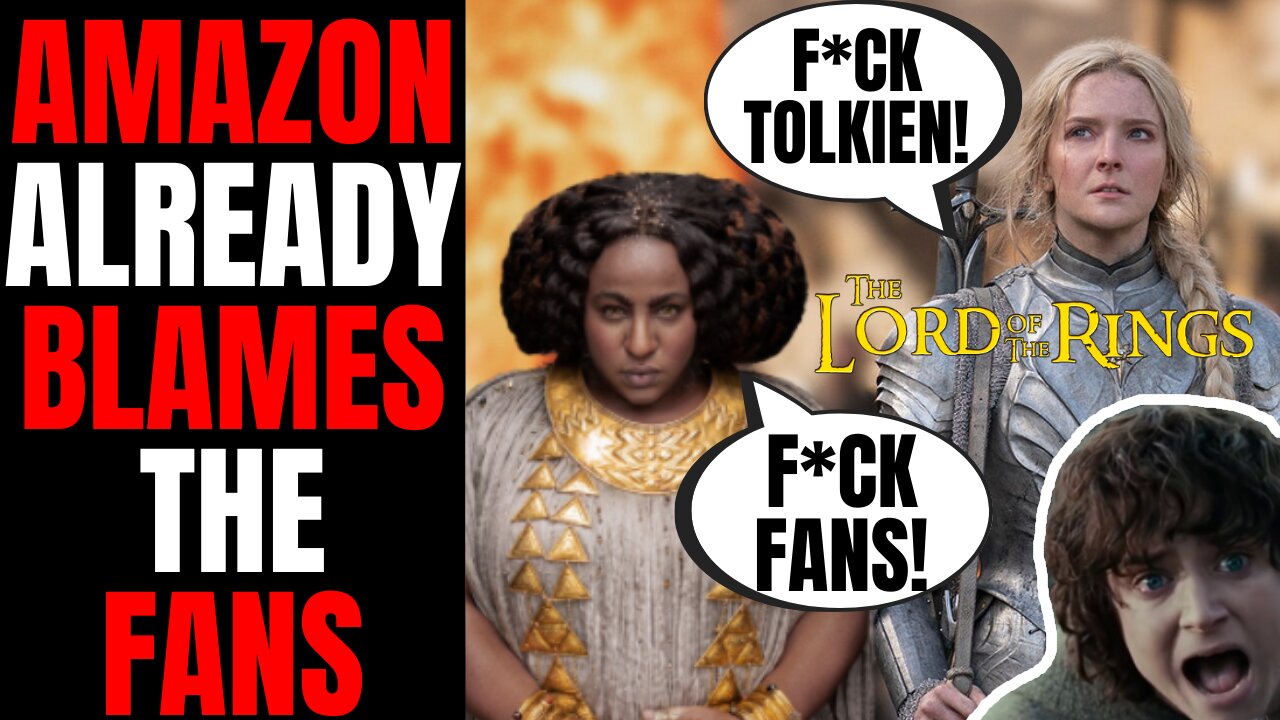 Amazon's Woke Lord Of The Rings Series Gets DESTROYED | Creators And Shills Already Blaming Fans