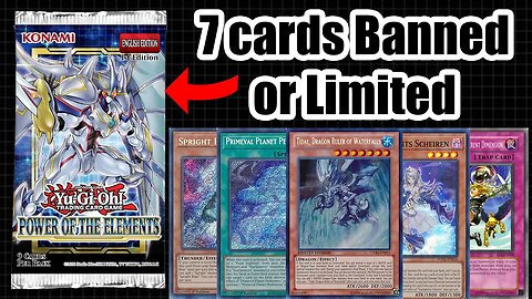 Powercreep in Yugioh | Power of the Elements Was a Mistake