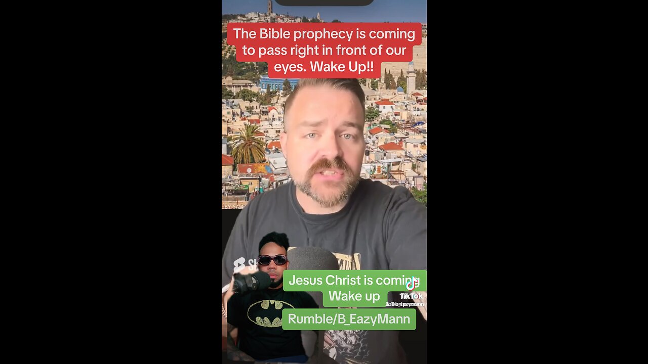 Listen to the Bible prophecy that is coming to pass