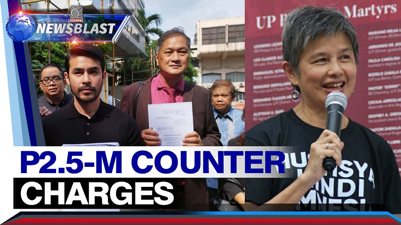 Nagsampa ng P2.5-M na counter charges laban sa mag-inang Carol at Atom Araullo ang dating kadre