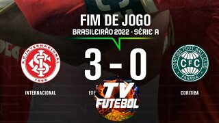 INTERNACIONAL 3 X 0 CORITIBA BRASILEIRÃO 2022