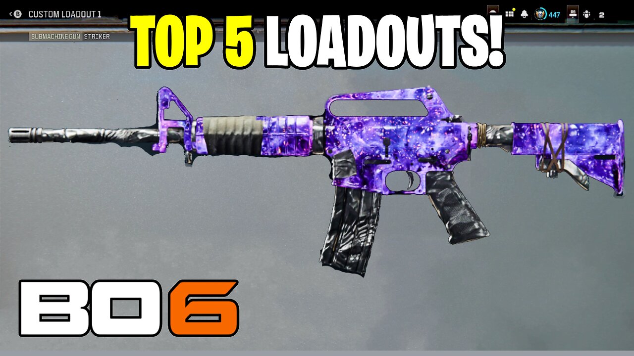 the BEST TOP 5 META LOADOUTS in Black Ops 6! 😍 (Black Ops 6 Best Loadouts)