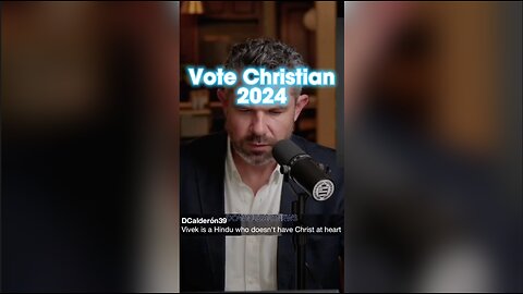 Taylor Marshall: Christians Shouldn't Vote For A Non Christian President - 8/8/23