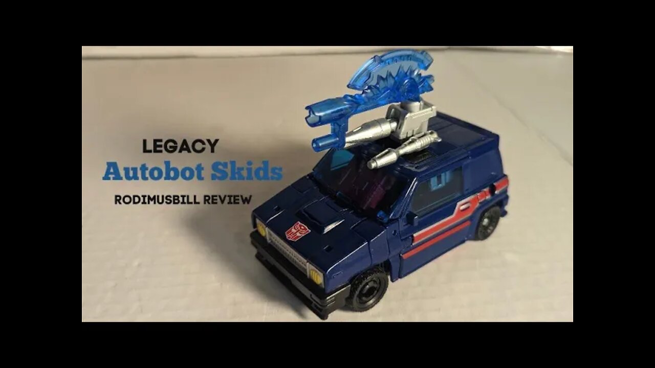 Transformers Legacy AUTOBOT SKIDS Review - Wave 1 Deluxe Figure by Rodimusbill