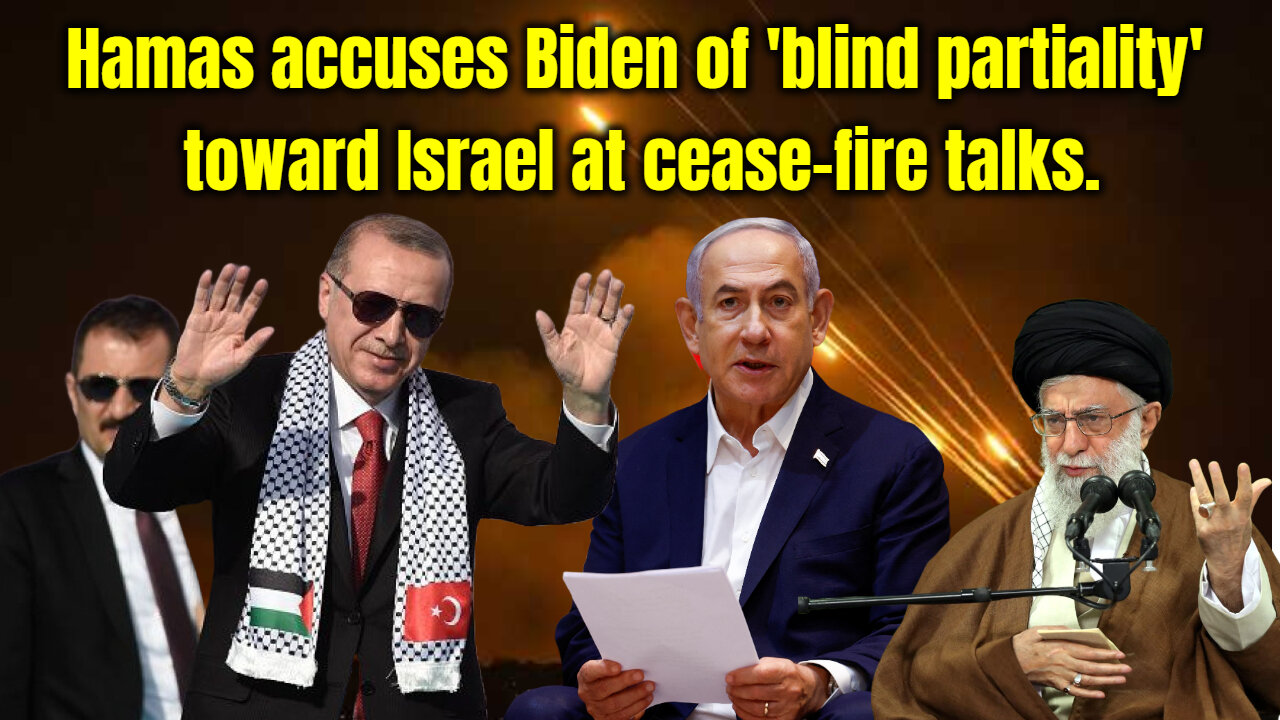 Hamas says Biden has blind bias toward Israel, In talks to end the fighting