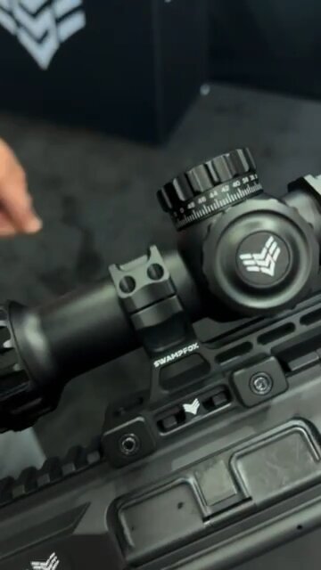 The new @SwampfoxOptics Tomahawk II LPVO at NRA