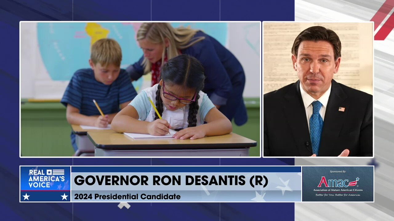 Gov. DeSantis talks about winning the battle against teachers unions in Florida