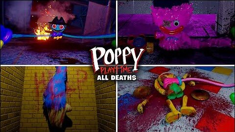 ALL NEW Bosses Deaths Comparison - Poppy Playtime: Chapter 3 VS Chapter 2 VS Chapter 1