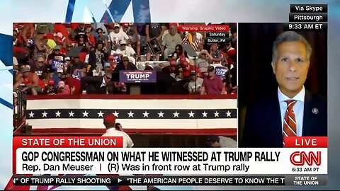 Rep Dan Meuser, Who Was In Front Row Of Trump Rally, Gives First Hand Account