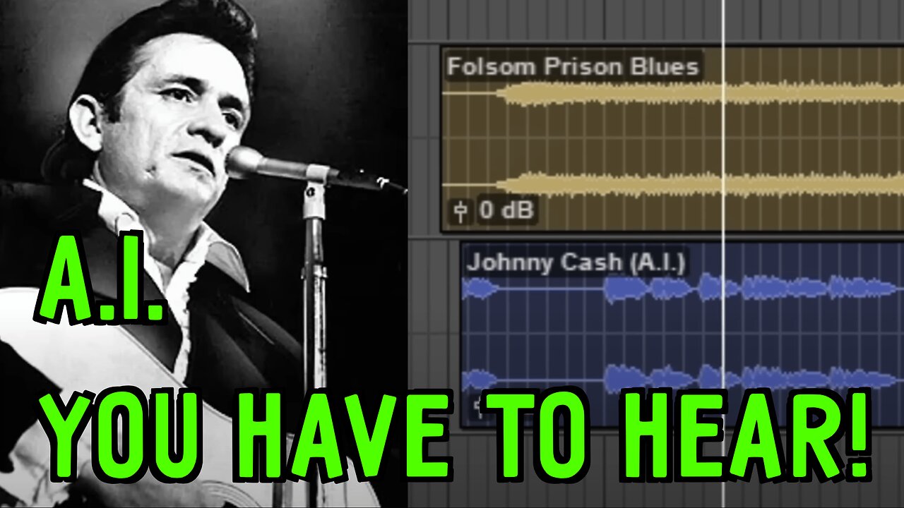 AI Johnny Cash Singing "Barbie Girl" ..Funny AND Scary!