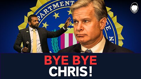 FBI Director Wray RESIGNS Making Room for KASH PATEL