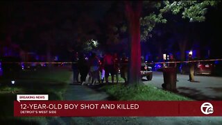 12-year-old boy fatally shot in Detroit, police say