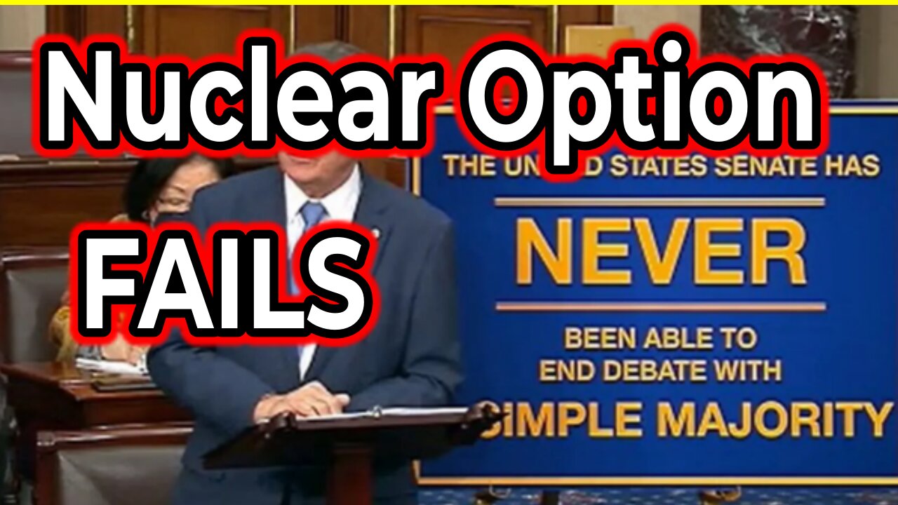 Democrats Nuclear Option Fails.