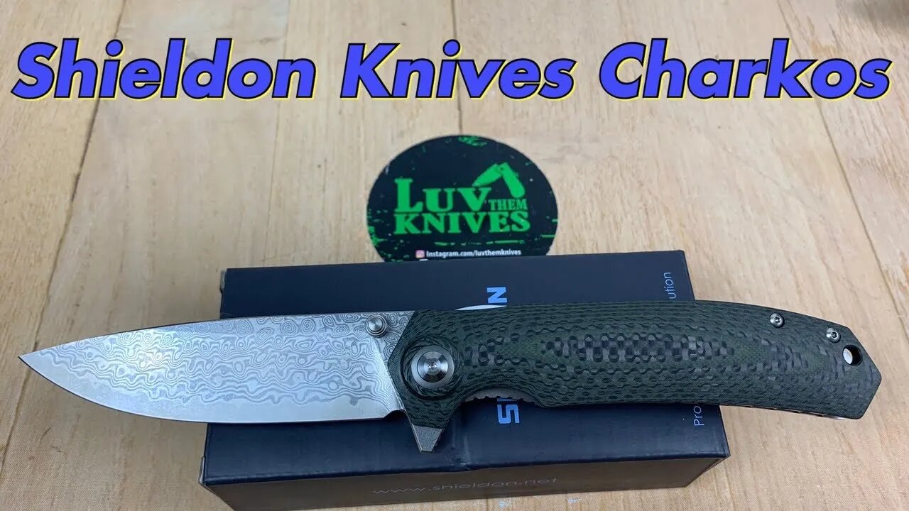 Shieldon Knives Charkos A new brand with some interesting designs !