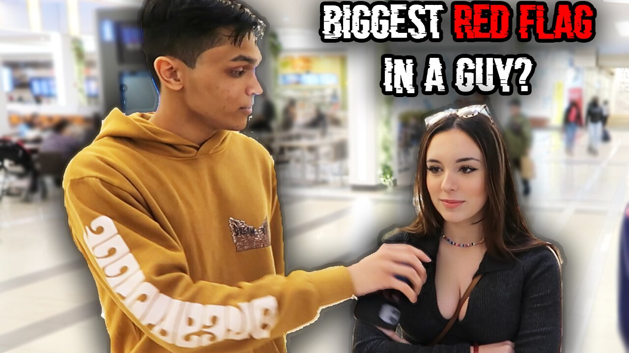 What is The Biggest Red Flag in a Guy🚩🚩? (Public Interview)