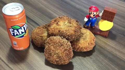 CHICKEN CAKE WITH CHEESE [ Bolinho de frango com queijo ]