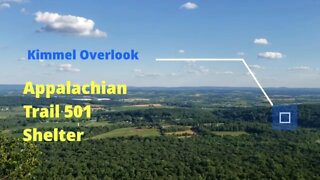 Appalachian Trail + Kimmel Lookout + 501 Shelter - Trail Magic and New Friends