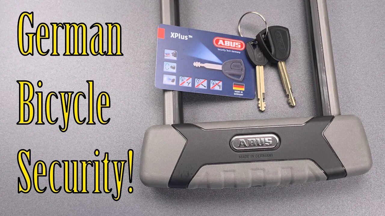 [999] Abus Granit X-Plus 540 Bike Lock Picked