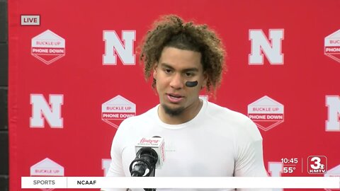 Nebraska falls to Georgia Southern; Casey Thompson at Press Conference