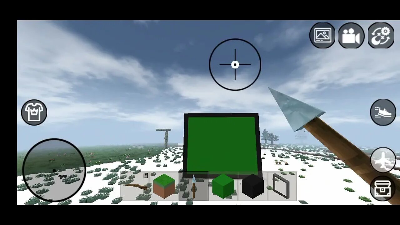 Made in 1970 Old A Video Camera and Green Parda #minecraft #gaming