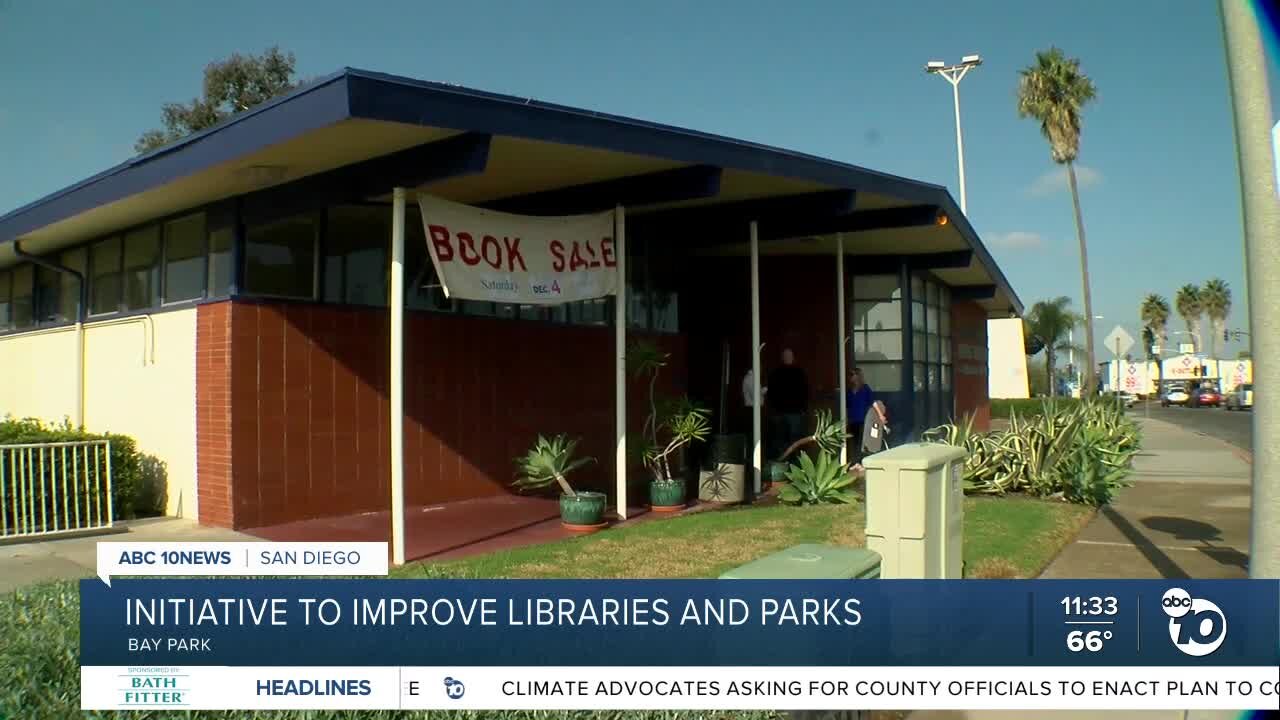 New initiative to improve City of San Diego libraries and parks